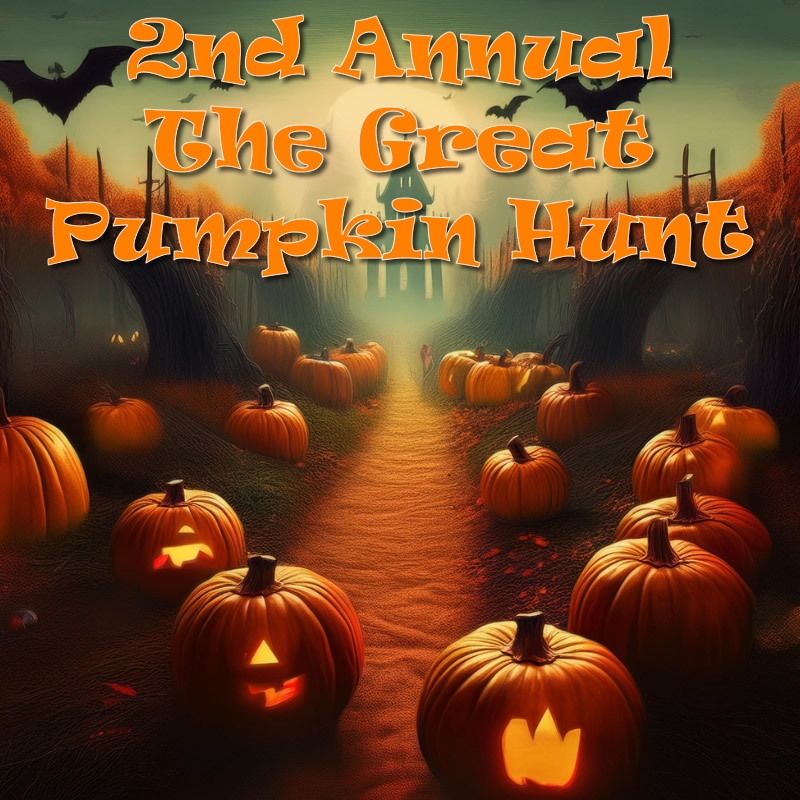 2nd Annual The Great Pumpkin Hunt